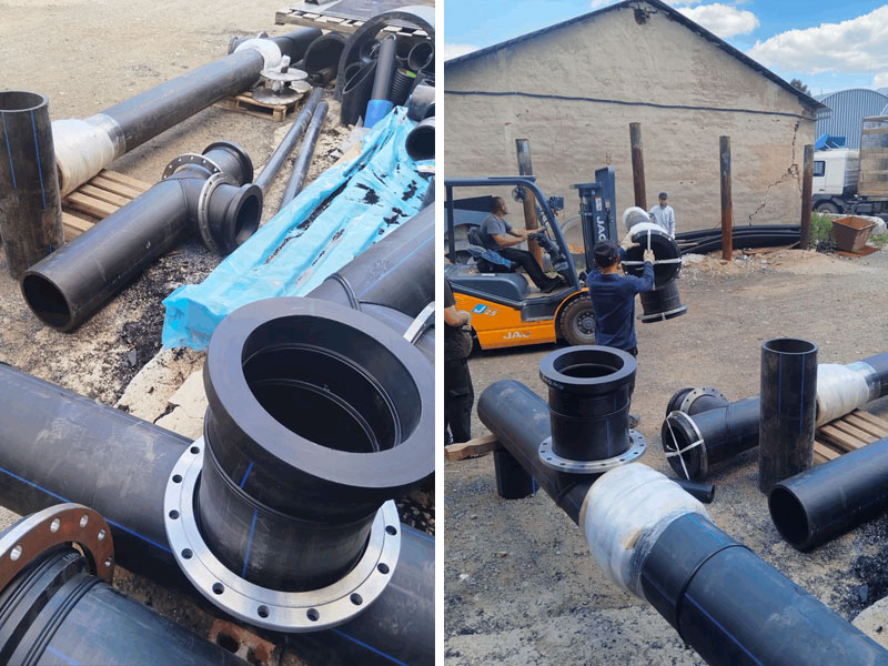 коллектор ПНД перепускной коллектор ПНД