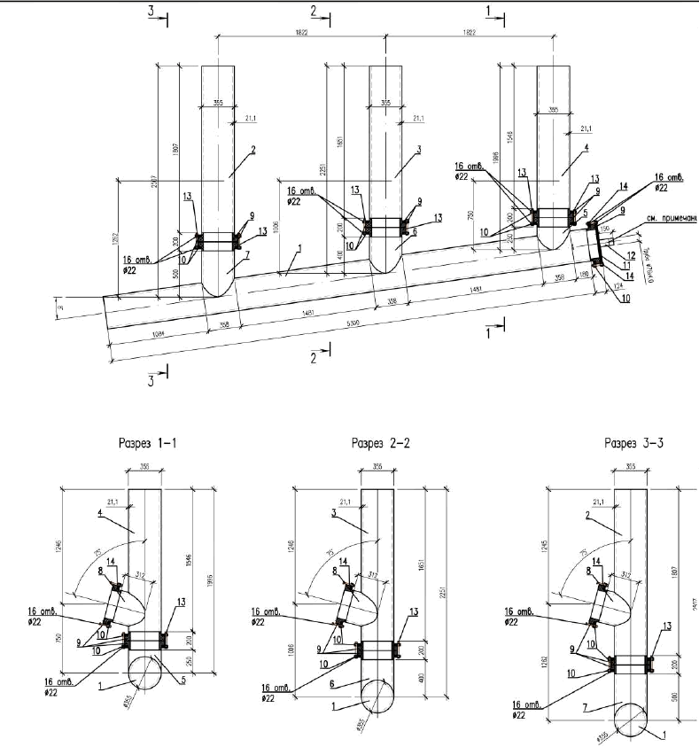 чертеж коллектора чертеж коллектора